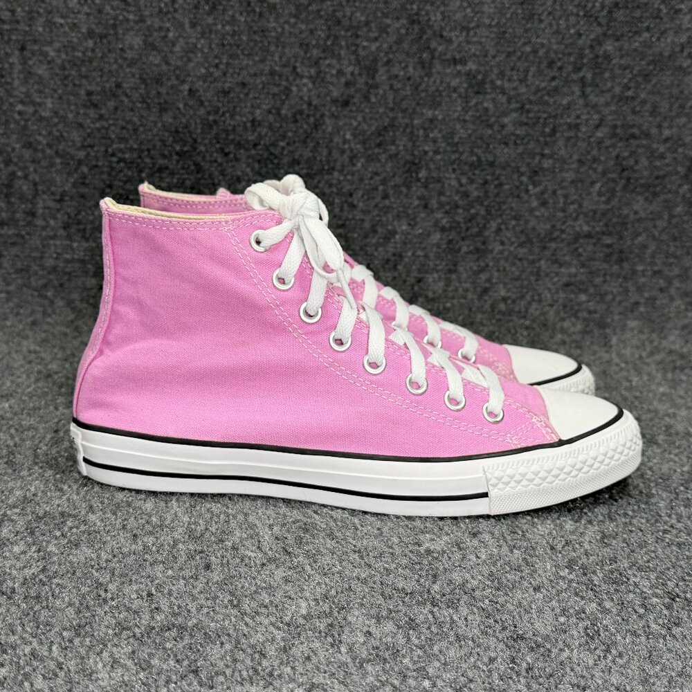 Converse Chuck Taylor All Star Sneakers Women's Size 10 Pink Canvas High Retro